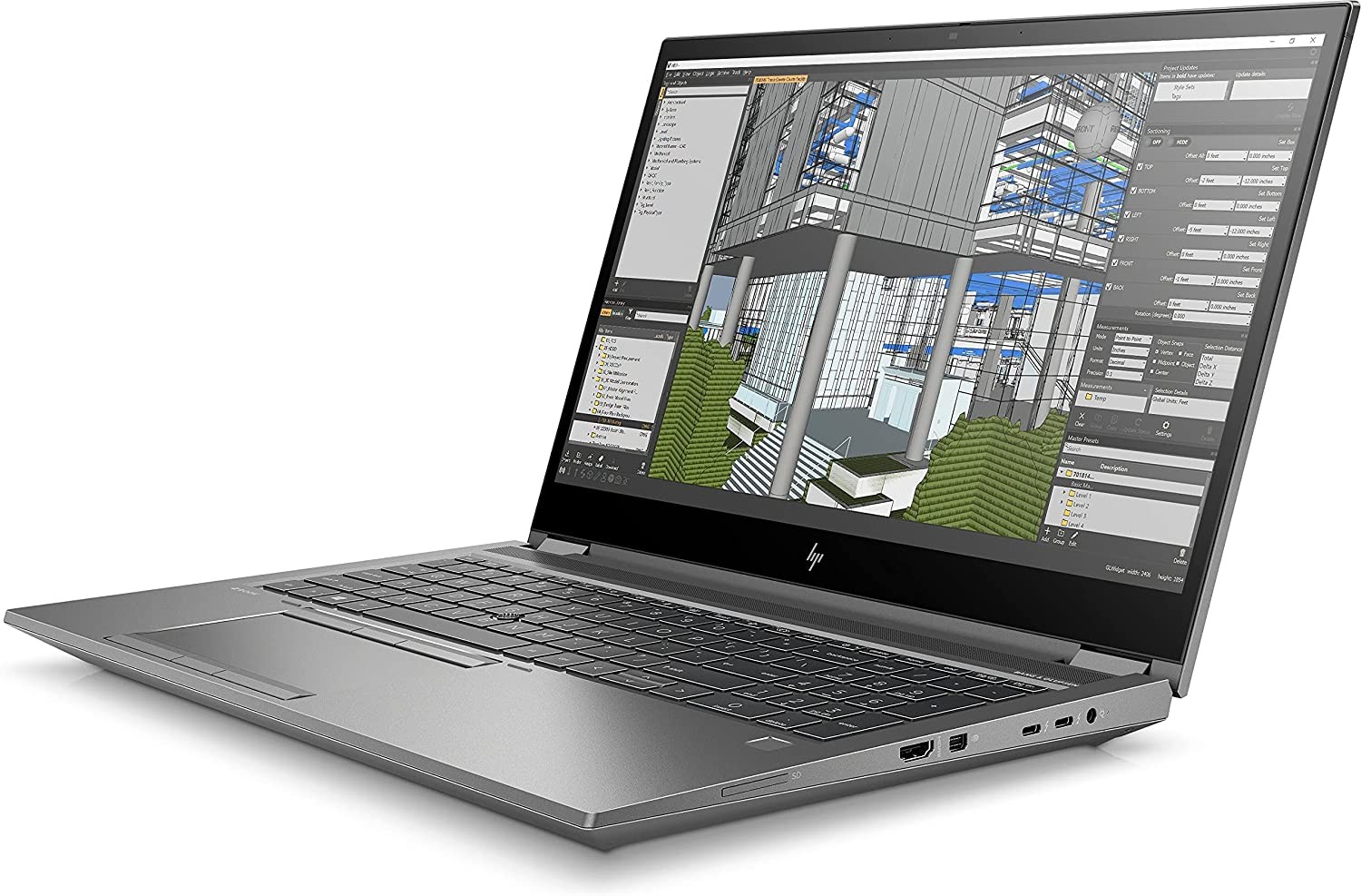 HP Zbook Fury 15 G7, Intel Core i9-10885H, 64GB, SSD PCIe 1TB, FHD AG, 15.6 inches, Nvidia Quadro RTX 3000 6GB, SureView, Win10 Pro  HP Zbook Fury 15 G7、英特尔酷睿 i9-10885H、64GB、SSD PCIe 1TB、FHD AG、15.6 英